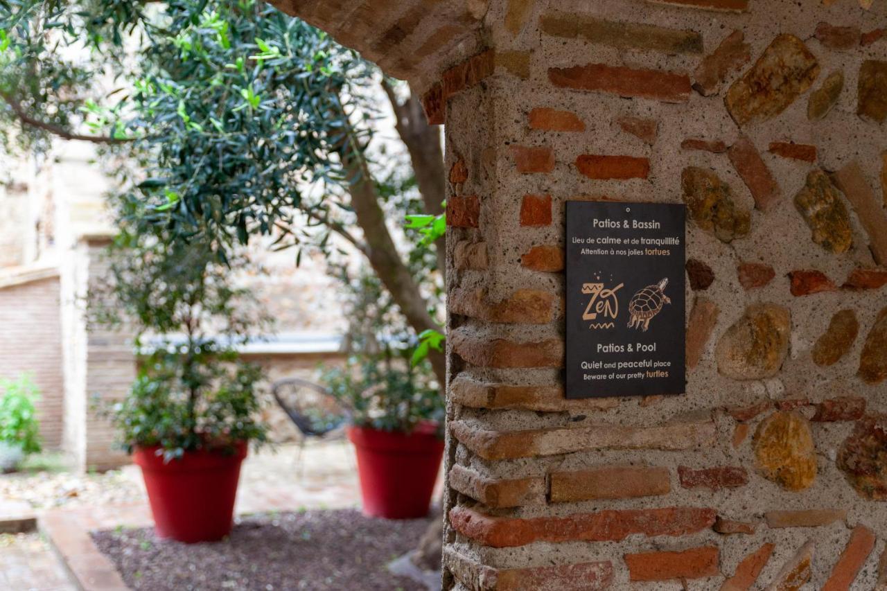 La Vieille Demeure Hotel Torreilles Bagian luar foto